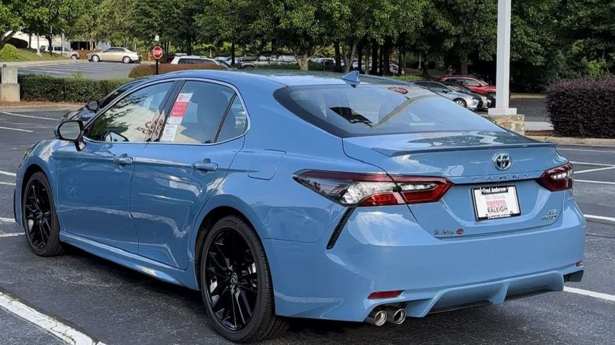 2024 Toyota Camry Announces 10 Cool Color Options Torque News   2023 Toyota Camry XSE Cavalry Blue 